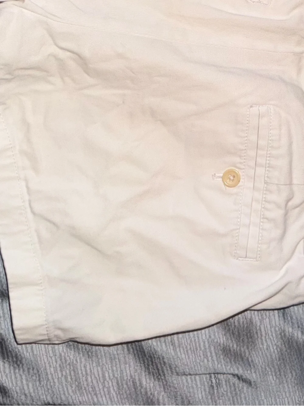J. Crew Cream High-Rise Cotton Shorts